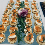 Salmon Blinis - Ultimate Mobile Bars & Catering